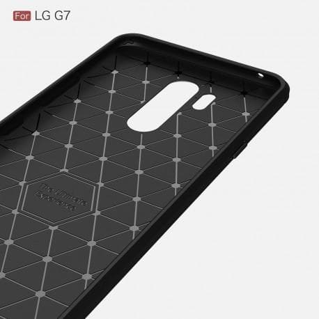 LG G7 ThinQ Stöttåligt Stötdämpande Skal SlimCarbon