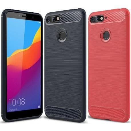 Huawei Y6 2018 stødsikker stødabsorberende skal SlimCarbon