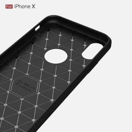 iPhone XS Max Støtsikker Støtdemperdeksel SlimCarbon