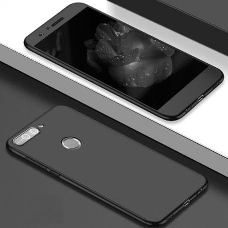 Huawei Y6 2018 360° 3i1 FullCover Shell + 0,26 mm 9H glas