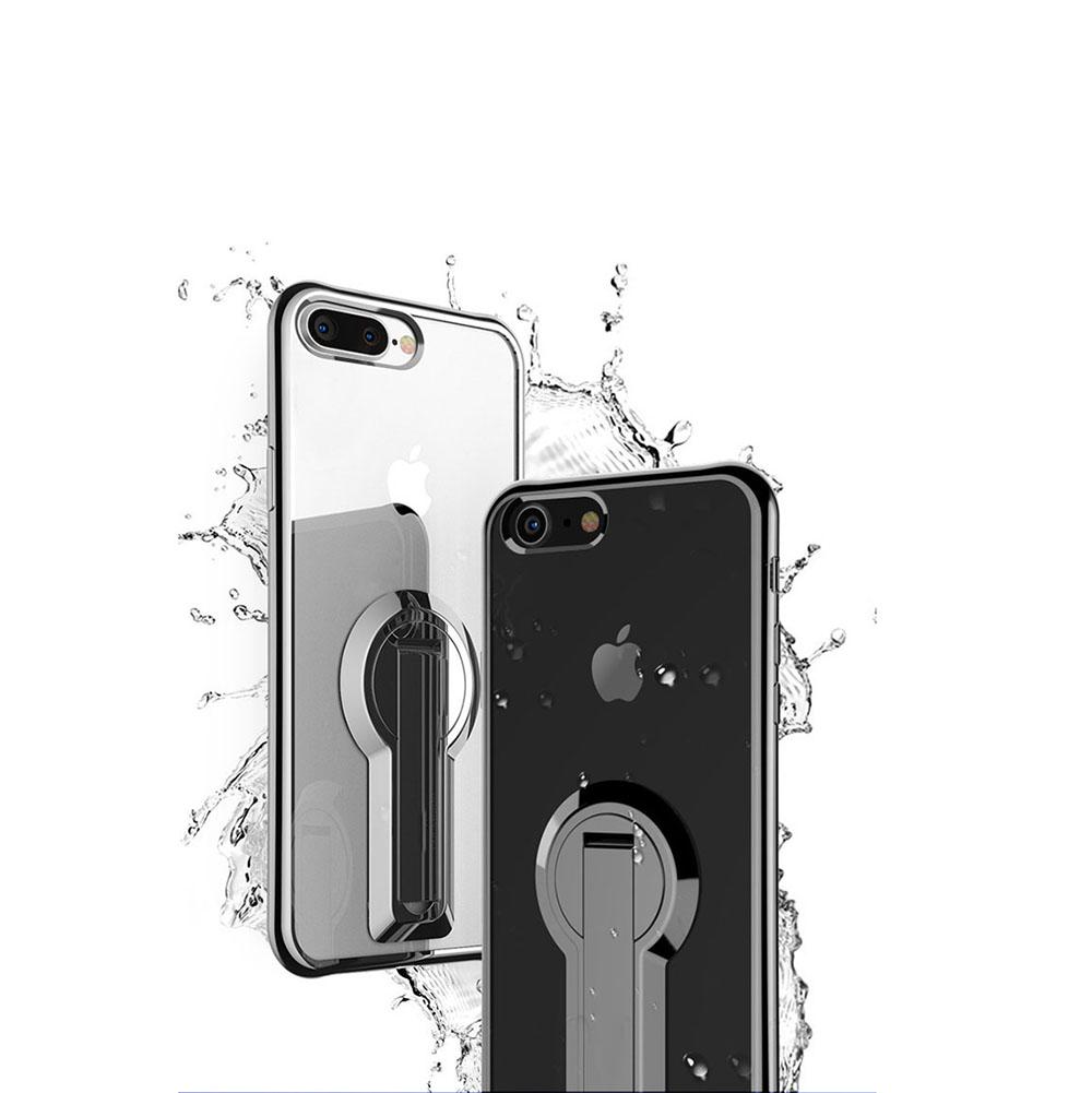 iPhone 7 - Praktiskt Skal med Plated-finish