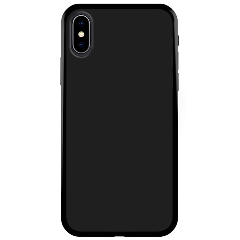 iPhone XR Suojakuori Soft TPU Case Slim Cover Black