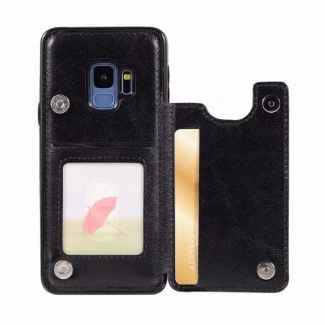 Samsung S9 Shockproof Cover Card Holder 2-SLOT Flippr