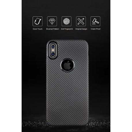 iPhone XS Max stødsikkert cover FullCarbon V2