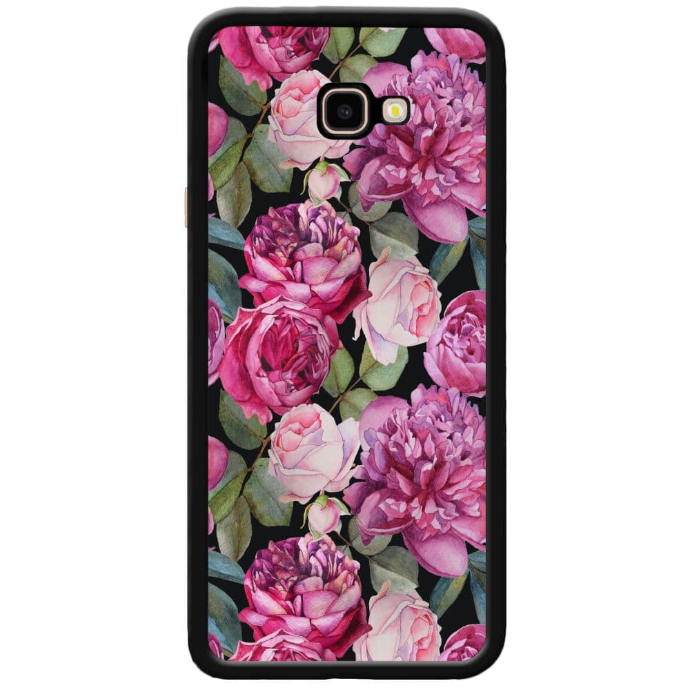 Samsung Galaxy J4 Plus (2018) Mobilskal Purple Florals