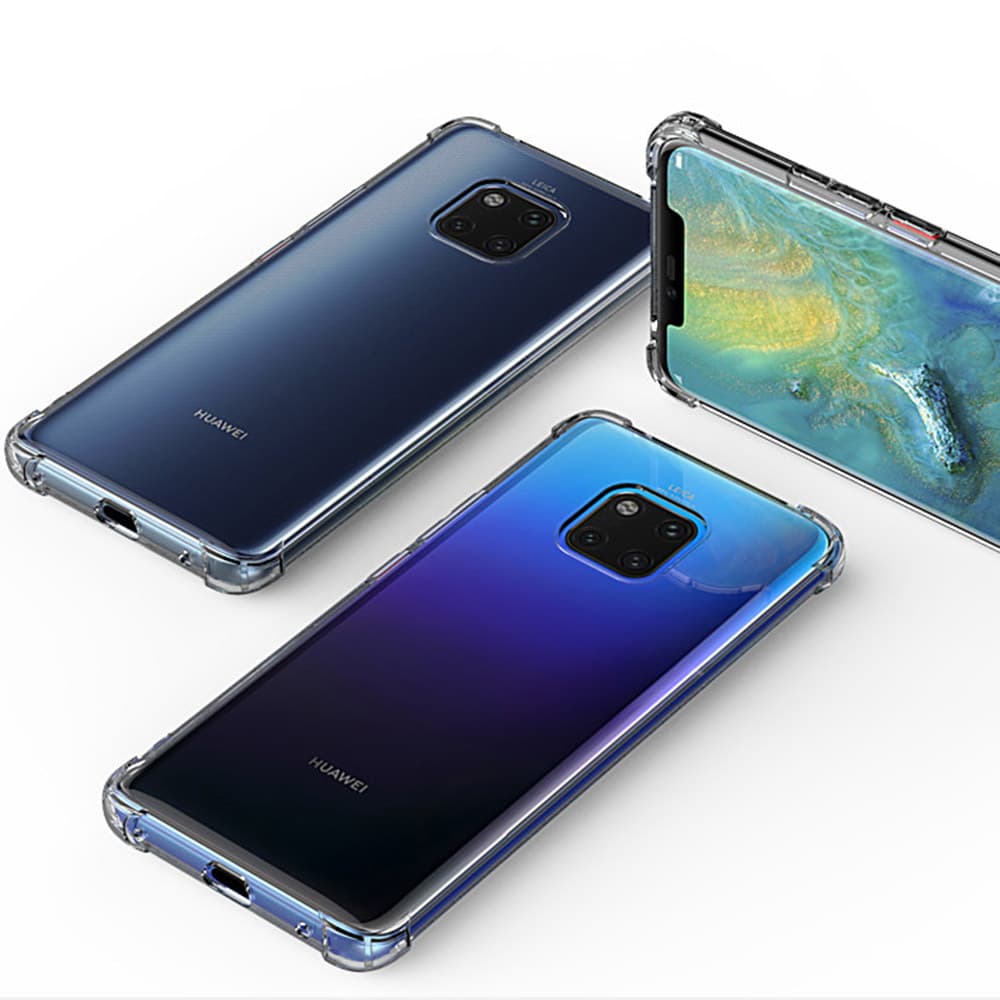 Huawei Mate 20 Pro Stilrent Skyddande Silikonskal