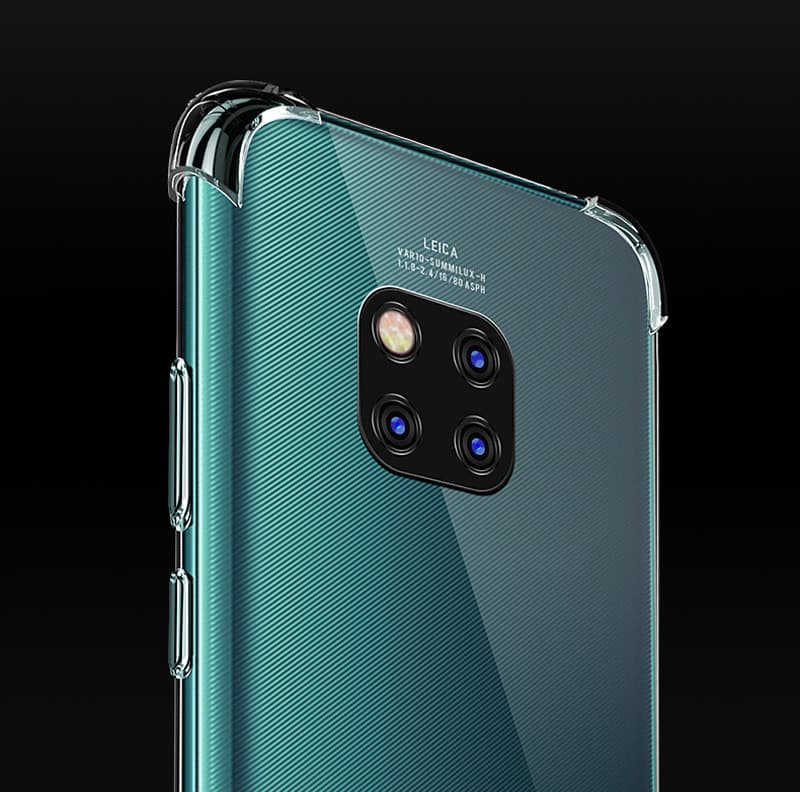 Huawei Mate 20 Pro Stilrent Skyddande Silikonskal