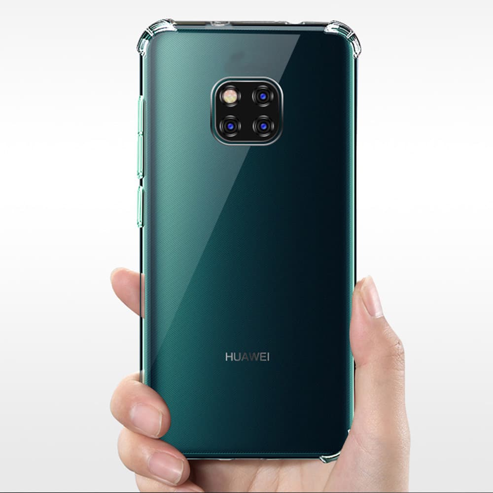 Huawei Mate 20 Pro Stilrent Skyddande Silikonskal