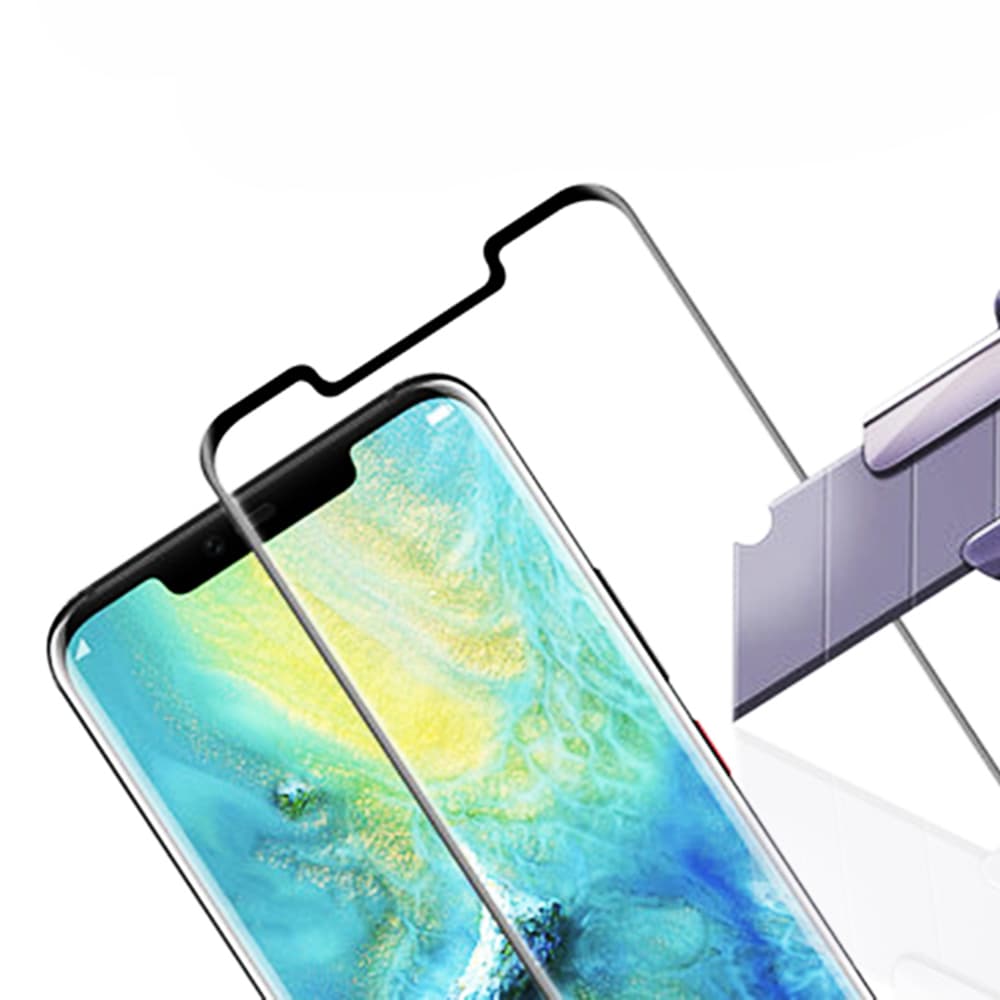 2-PACK HuTechs Skärmskydd i FullGlue - Huawei Mate 20 Pro