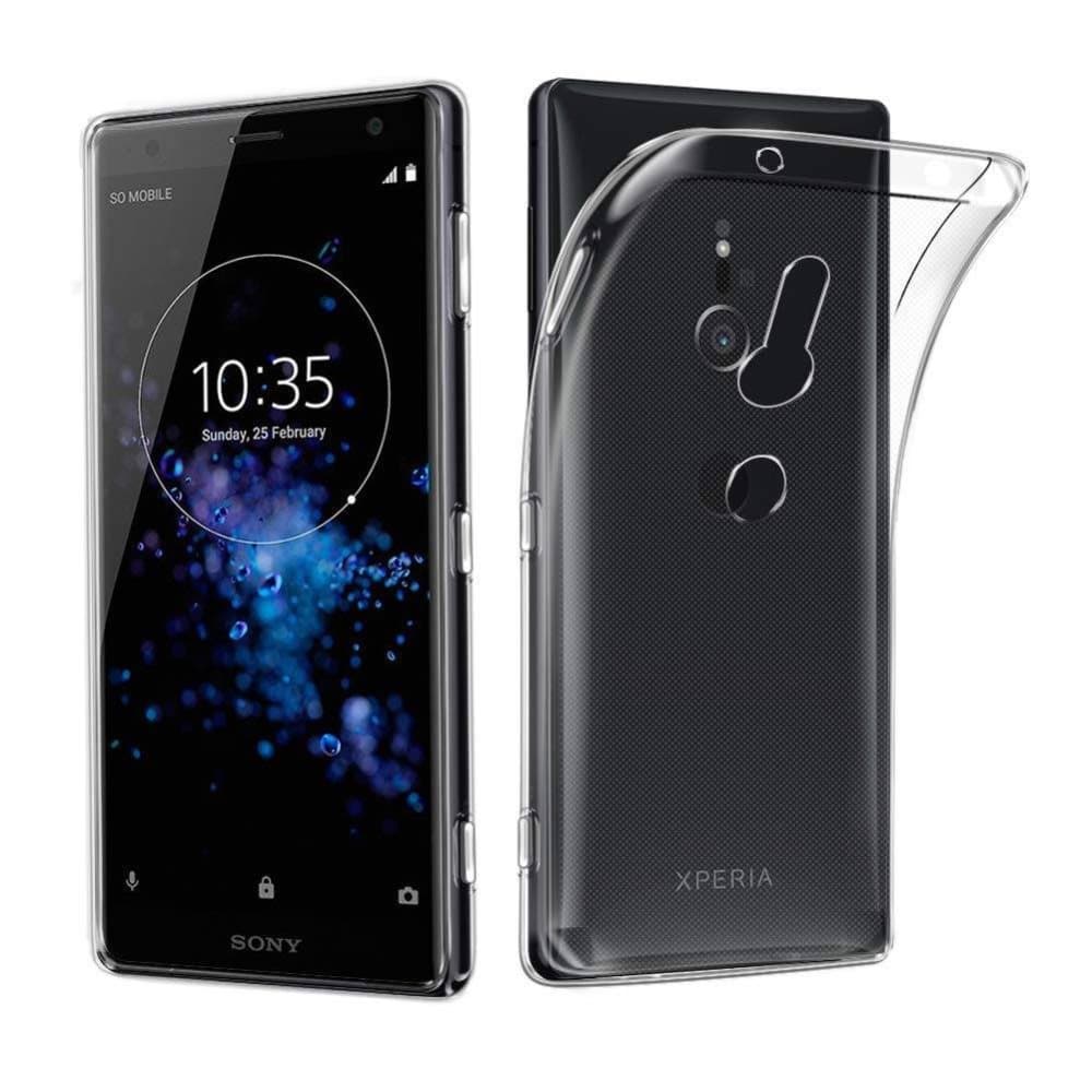 Sony Xperia XZ3 Suojakuori Soft TPU Case Ultra Slim Cover Transparent
