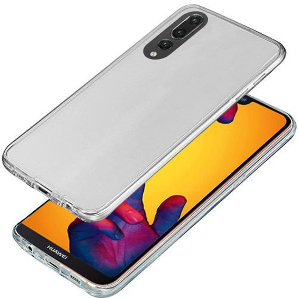 Huawei P20 Pro Dubbelsidigt silikonfodral med TOUCHFUNKTION