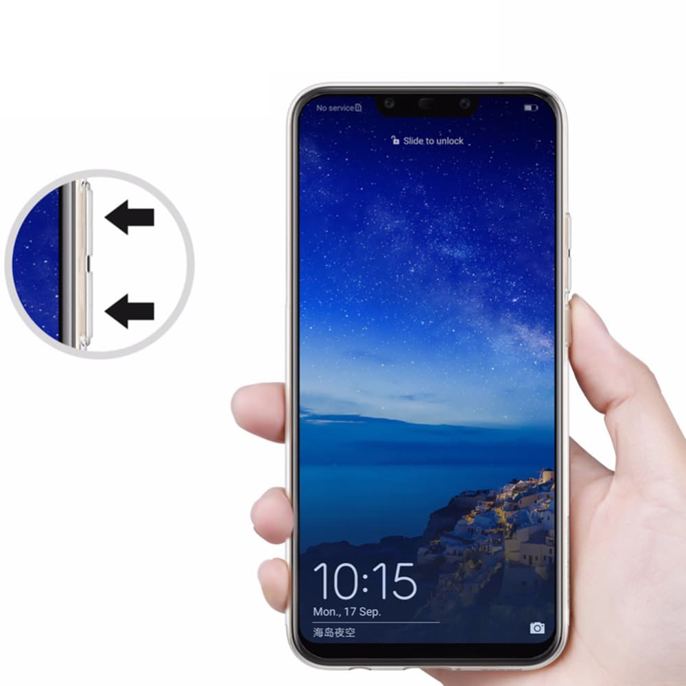 Smart Skyddsskal i Silikon (Ruff-Grip) till Huawei Mate 20 Lite