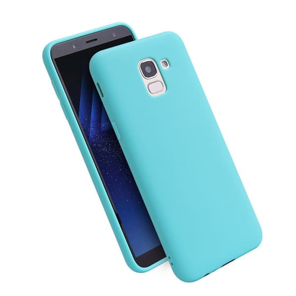 Stilrent Mattbehandlat Silikonskal - Samsung Galaxy J6 2018