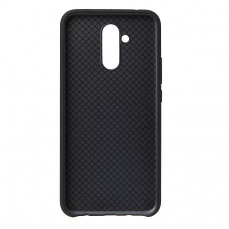 Huawei Mate 20 Lite gummibelagt mat sort silikonecover