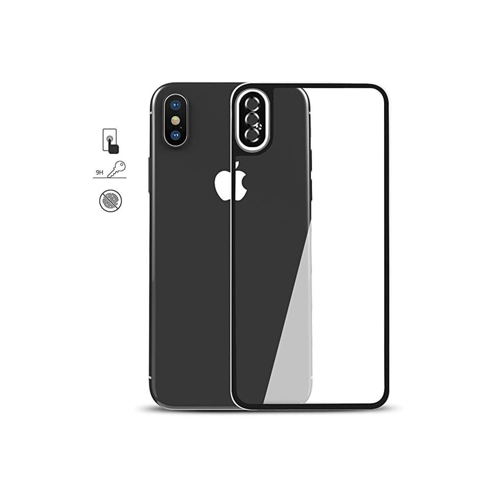 MyGuard Skydd Baksida/Kamera till iPhone XS Max (Aluminium) Röd