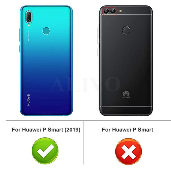 Smart Skyddsskal i Silikon (Ruff-Grip) till Huawei P Smart 2019