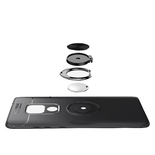 Huawei Mate 20 Pro - Stilrent Hybridskal Ringhållare