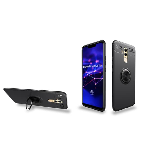 Huawei Mate 20 Lite - Praktiskt Skal med Ringhållare