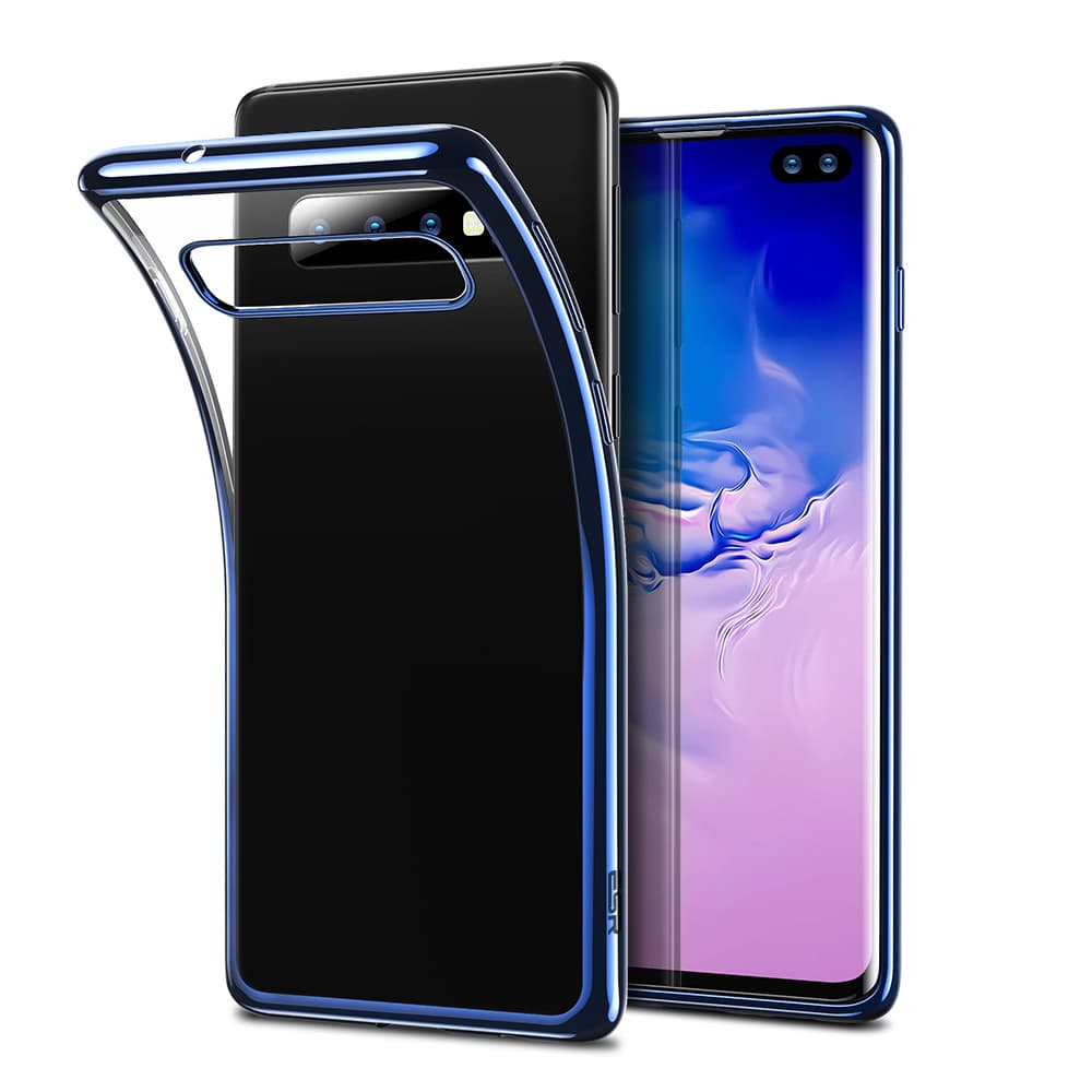 Elegant Skyddsskal till Samsung Galaxy S10e (Electroplated) Röd