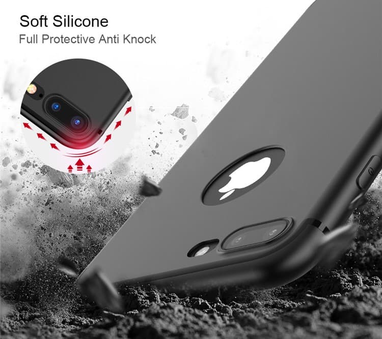 iPhone 6/6S - Stilrent Matt Silikonskal REA!