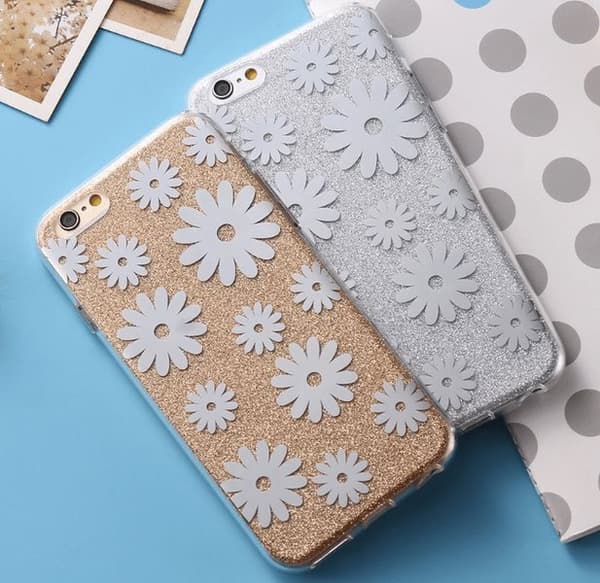 iPhone 6/6S Stilrent Crystalflower-skal REA!