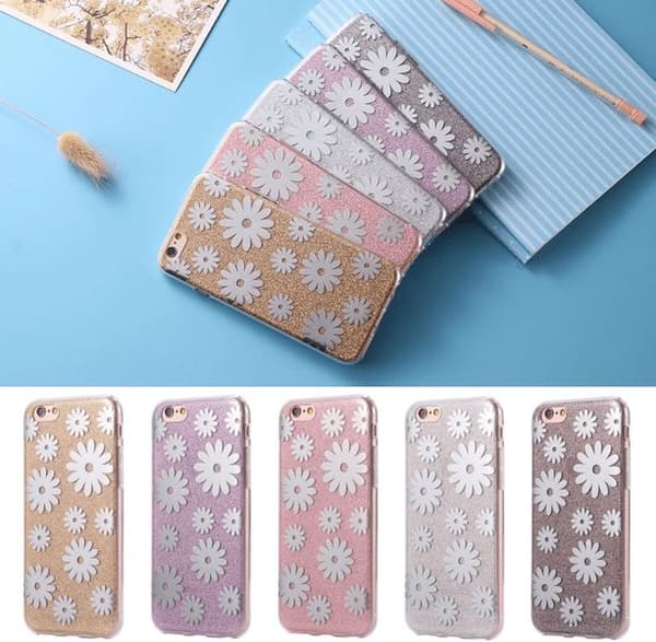 iPhone 6/6S Stilrent Crystalflower-skal REA!