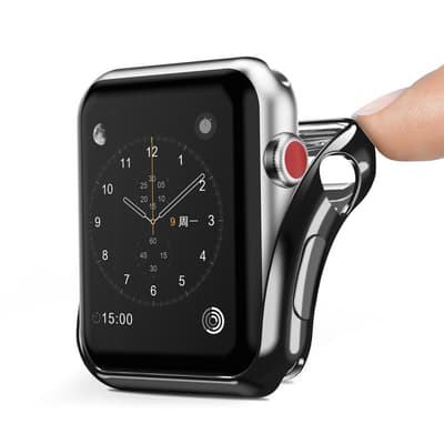 DUX DUCIS Gel Taske TPU Cover Apple Watch Series 2/3 38mm Sort