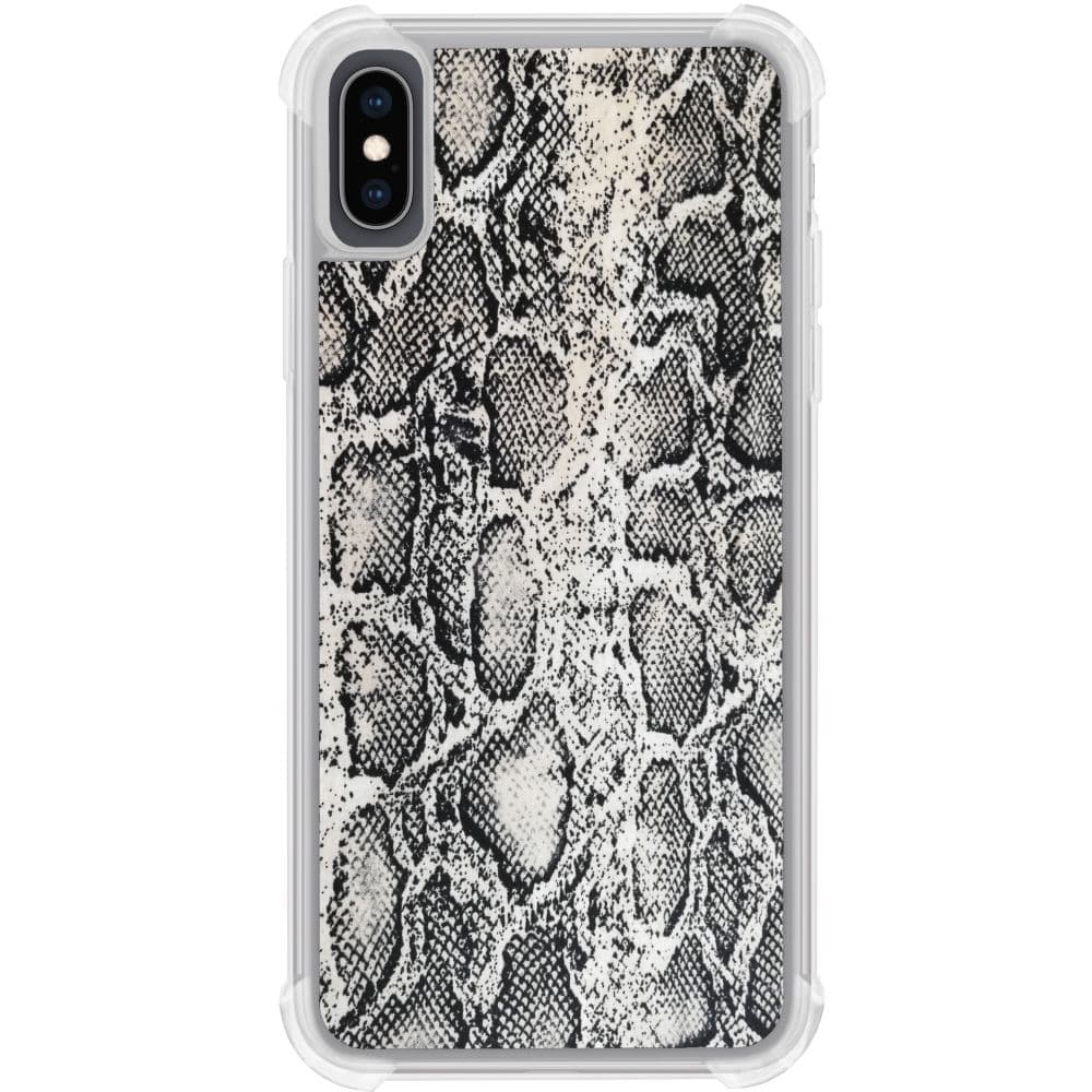 Apple iPhone XS Max Tough Case Snake on Grey