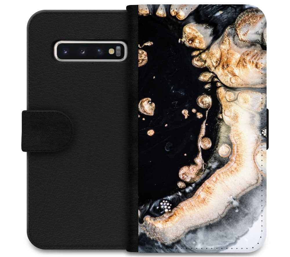 Samsung Galaxy S10 Plus Plånboksfodral Galaxy Gold