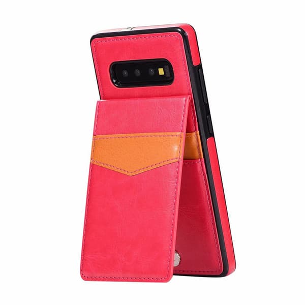 Smart Robust Skal med Kortfack - Samsung Galaxy S10 Plus