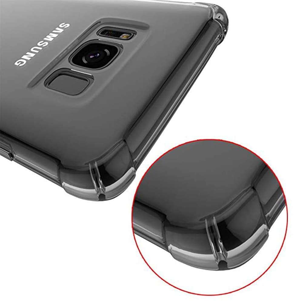 Samsung Galaxy S8 Plus - Stötdämpande (Tjock Kant) Silikonskal