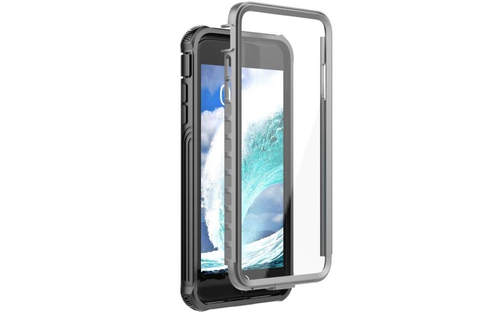 iPhone 6/7/8 Plus - støtbestandig deksel med skjermbeskytter
