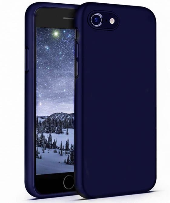 iPhone 7/8 / SE ekstra støtsikkert deksel - mørkeblått