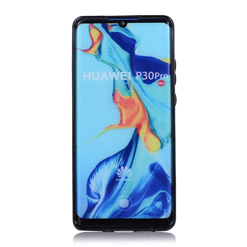 Stilsäkert Skyddande Skal med Kortfack - Huawei P30 Pro