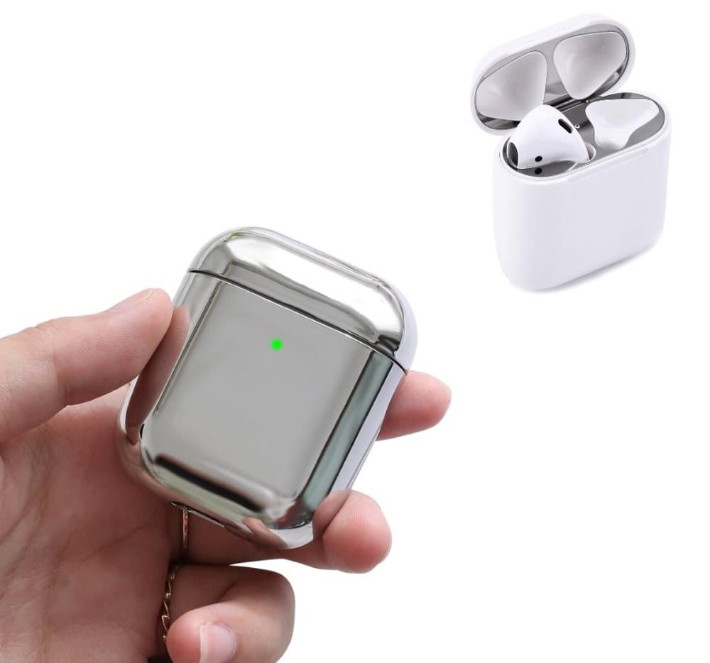 Skyddsfodral Krom synlig LED för AirPods / AirPods 2 från C4U®