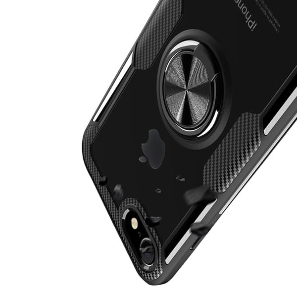 iPhone 6/6S - Skyddande Skal med Ringhållare