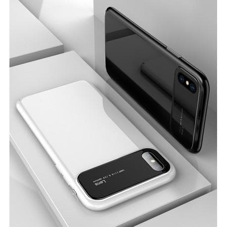 iPhone XS Max Exclusive Ultra-thin Shock Absorbing Cover Blanc