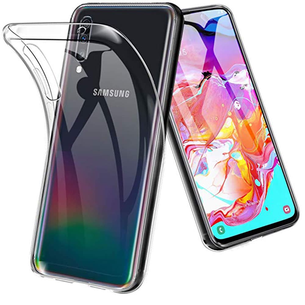 Samsung Galaxy A70 - Skyddande Silikonskal (FLOVEME)