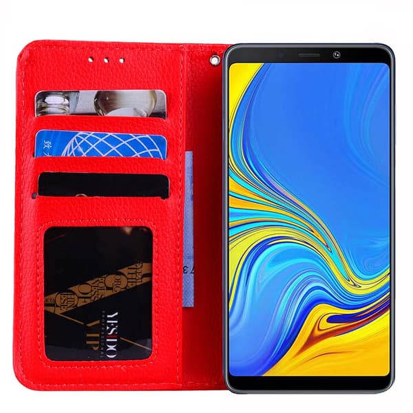 Samsung Galaxy A9 2018 - Kraftfullt Plånboksfodral