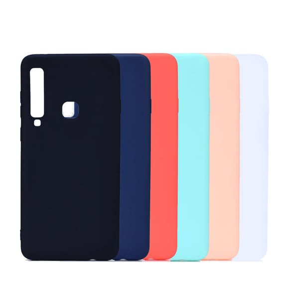 Samsung Galaxy A9 2018 - Smart Mattbehandlat Silikonskal