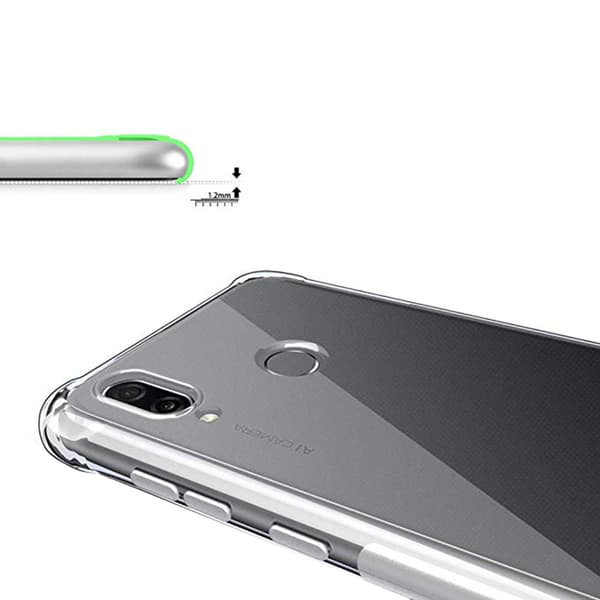 Kraftfullt Silikonskal Tjocka Hörn - Huawei Honor Play