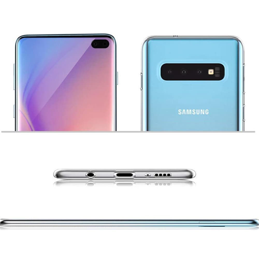 Smart Skyddsskal i Silikon (Ruff-Grip) till Samsung Galaxy S10