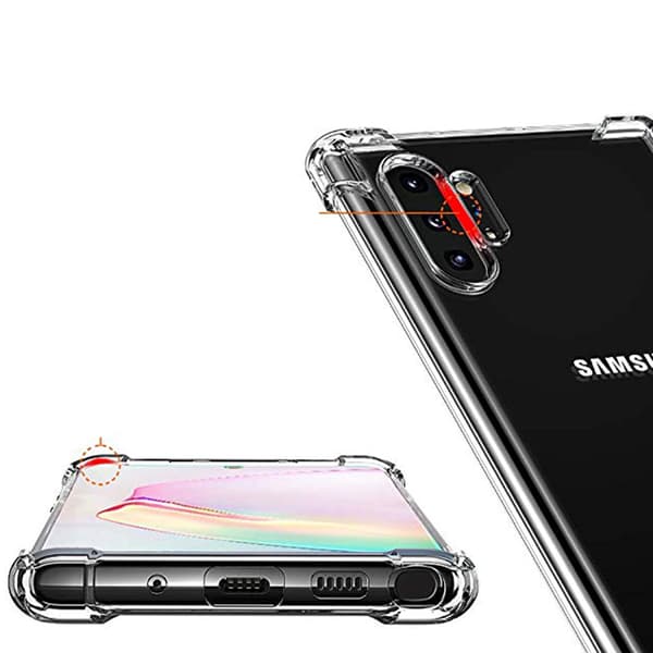 Samsung Galaxy Note10 Plus - Stötdämpande Floveme Silikonskal