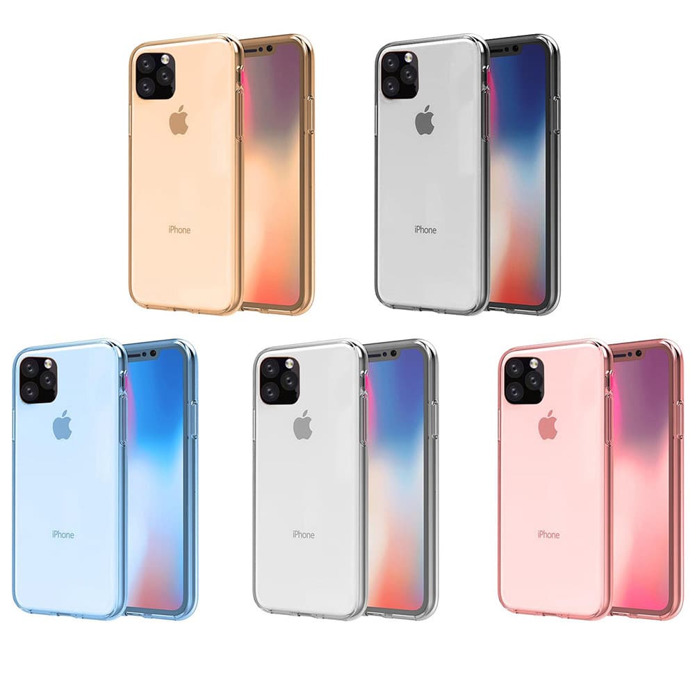 iPhone 11 - Skyddande Dubbelsidigt Silikonskal NORTH