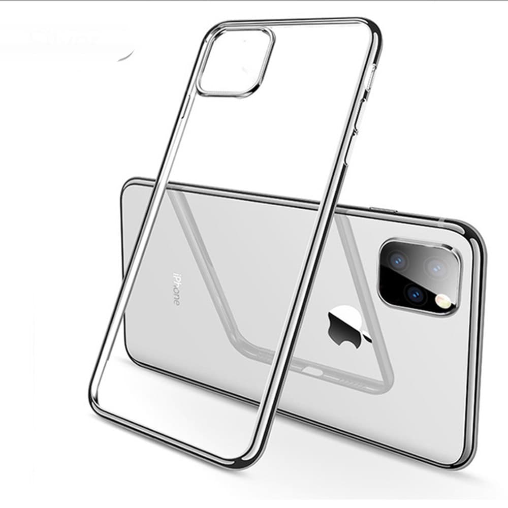 Effektfullt Leman Silikonskal Leman - iPhone 11 Pro Max Silver Silver