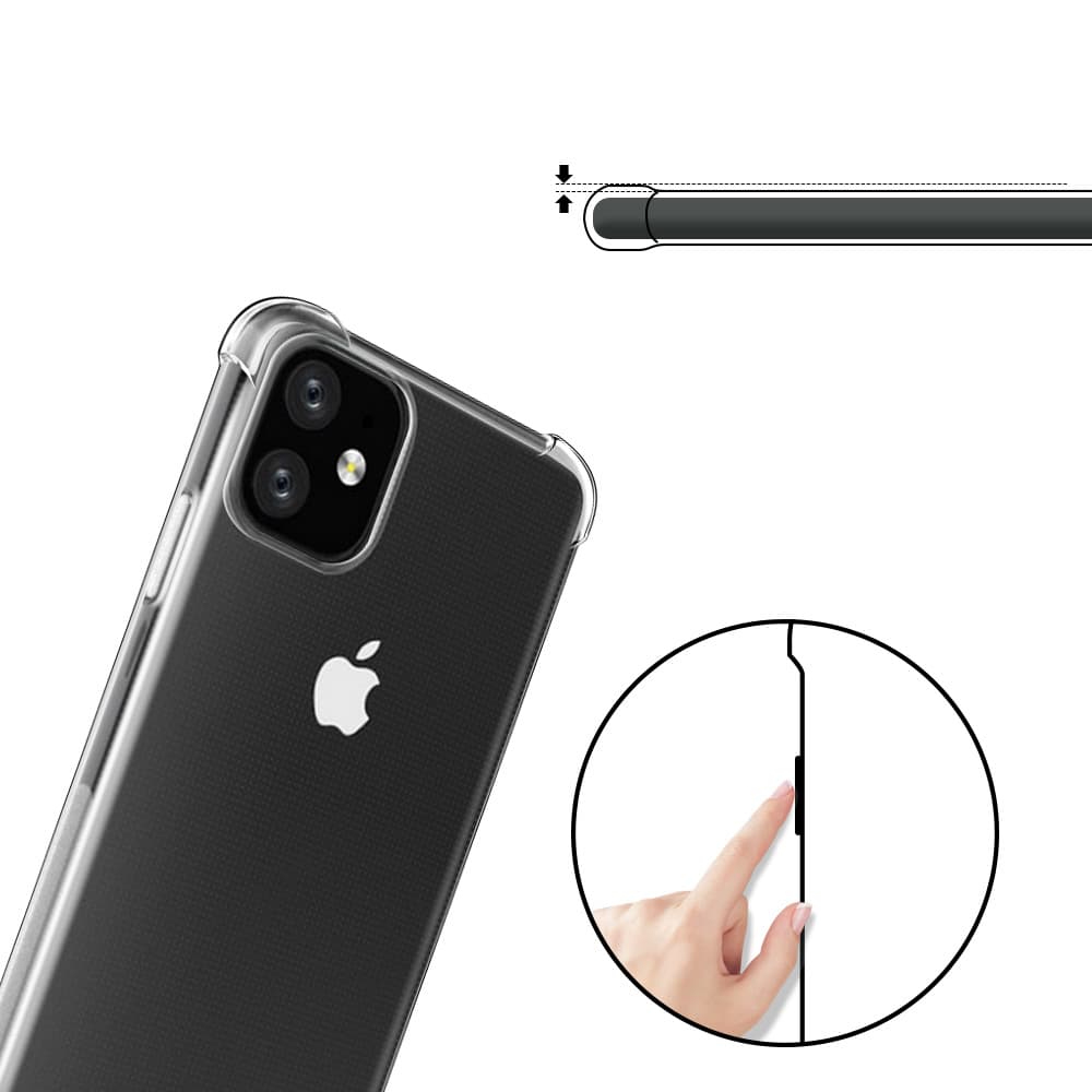 iPhone 11 Pro Max - Professionellt Skyddande Silikonskal FLOVEME