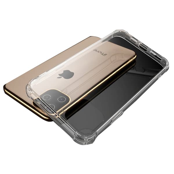 iPhone 11 Pro - St�td�mpande Floveme Silikonskal