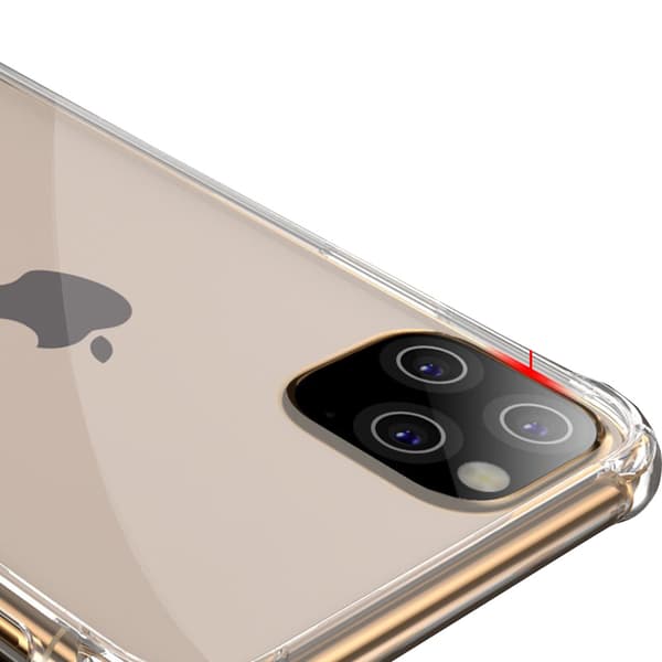 iPhone 11 Pro - St�td�mpande Floveme Silikonskal