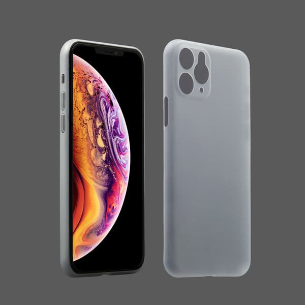 iPhone 11 Pro Max Tunt Vitt Skal