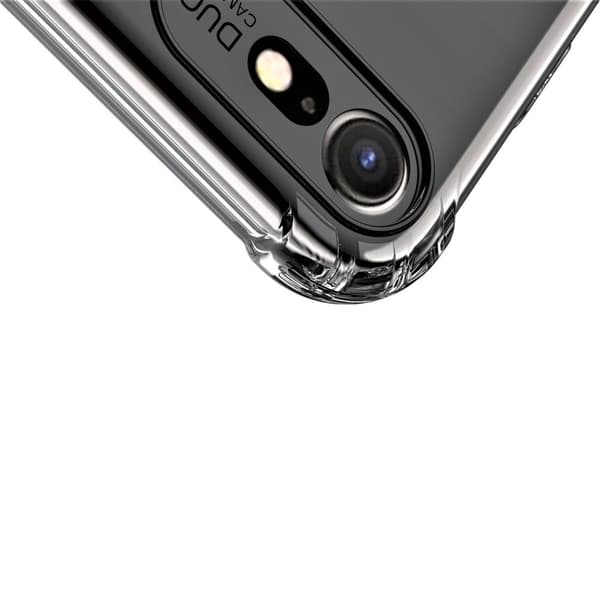 C4U® iPhone 8 +/ 7+ - 2-pak stødfast - Slank gennemsigtig taske